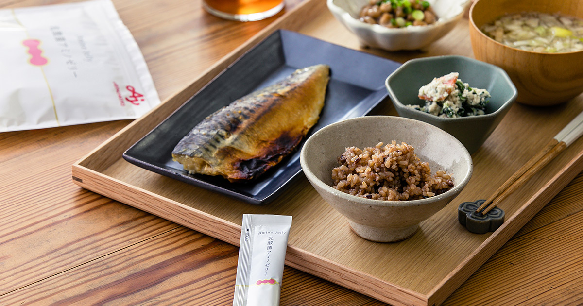 スッキリ味でおいしい新習慣。大腸の善玉菌に届けたいダブルの栄養