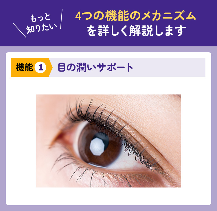 4つの機能のメカニズムを詳しく解説します